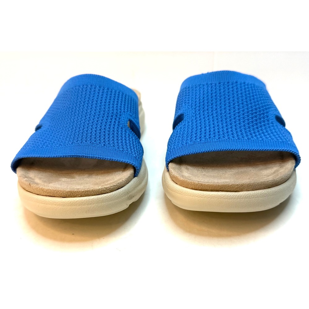 Easy Spirit Women's Amari Sporty Slide Sandals Blue Size 9M NWOT